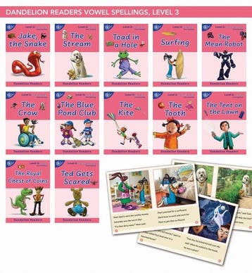 Dandelion Readers Vowel Spellings Level 3 USA series, Verzenden, Zo goed als nieuw, Tami Reis-Frankfort