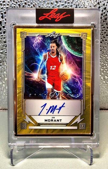 Leaf Decadence Parallel Universe Ja Morant 1/1 Carte, Nieuw