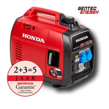 Generator Honda EU22i 2,2 kVA, 230V, Nieuw, Minder dan 5 kVA, Elektrisch startend, Verzenden