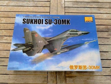 MingHobbyModels 1:48 - Modèle réduit (2) - Sukhoi SU-30MK