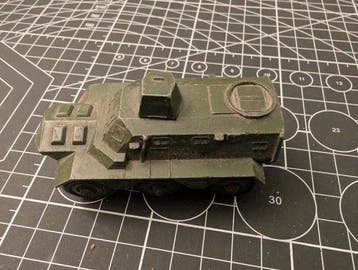 Dinky Toys 1:76 - Véhicule militaire miniature