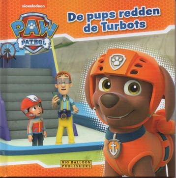 PAW Patrol - De pups redden de Turbots - Voorleesboek met, Verzenden, Zo goed als nieuw, PAW Patrol