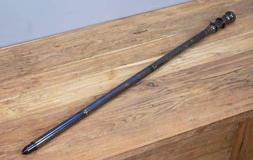 Wandelstok - Koper, Glas, Messing - Telescoop wandelstok