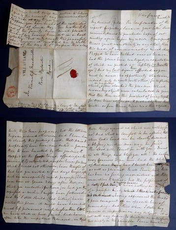 Verenigd Koninkrijk, Italië 1794/1840 - Zes brieven over, Gestempeld