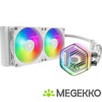 Cooler Master MasterLiquid 240 Atmos ARGB White, Verzenden, Nieuw