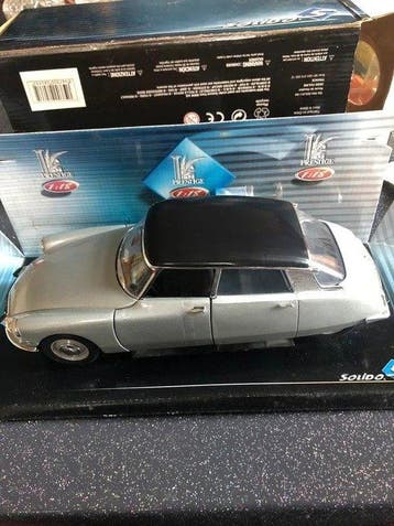 Solido 1:18 - Voiture miniature - Citroën DS 19 Berline 1963