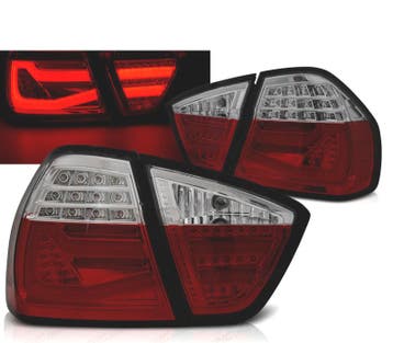FEUX ARRIÈRE BMW E90 05-08 LED ROUGE FUMÉ, Autos : Pièces & Accessoires, Verzenden, Neuf