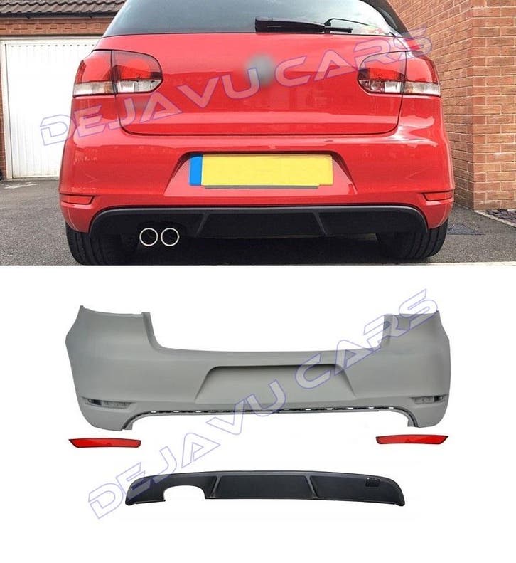 GTD Look Achterbumper voor Volkswagen Golf 6, Autos : Divers, Tuning & Styling, Enlèvement ou Envoi