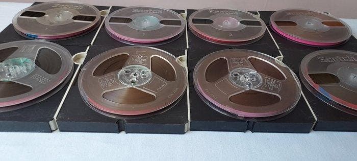 basf, scotch - reels Reel-to-reel audio, Audio, Tv en Foto, Radio's
