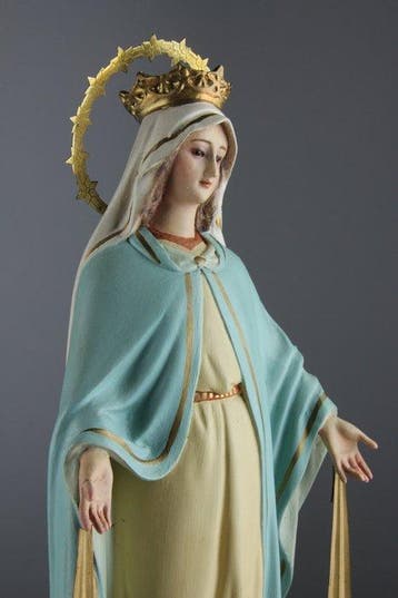 Olot - Beeldje - Our Lady of the Miraculous Medal - Hout,