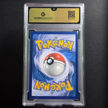 Pokémon - 1 Graded card - Mega Lucario ex 033 Full art,, Hobby en Vrije tijd, Nieuw
