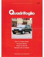 1988 ALFA ROMEON QUADRIFOGLIO MAGAZINE 23 NEDERLANDS, Nieuw