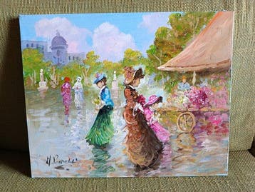 A. Pecorelli (XX) - Primavera a Paris