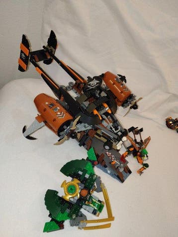 Lego Set - 70605 - Ninjago - La fortezza della sventura, Kinderen en Baby's, Nieuw