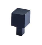 Meubelknop Jolie One 18 mm zwart, Nieuw