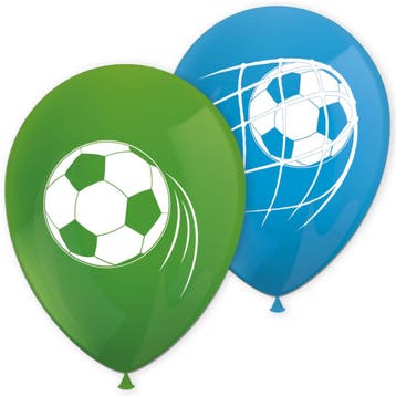 Voetbal Ballonnen 8st, Verzenden, Nieuw