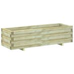 vidaXL Plantenbak verhoogd rechthoekig 120x40x30 cm hout, Verzenden, Nieuw