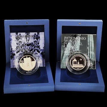 Portugal. 5 Euro 2004 Évora + Convent of Christ (2