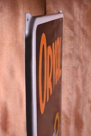 ORVAL - Emaille bord - XXL ORVAL; trappistenbier