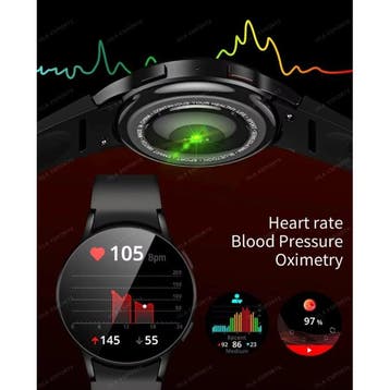 Smart Watch 6 - 1.44 Scherm - Sport Gezondheid Tracker, Verzenden