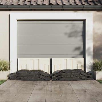 vidaXL Zandzakken 50 st 103x25 cm HDPE donkergroen, Verzenden