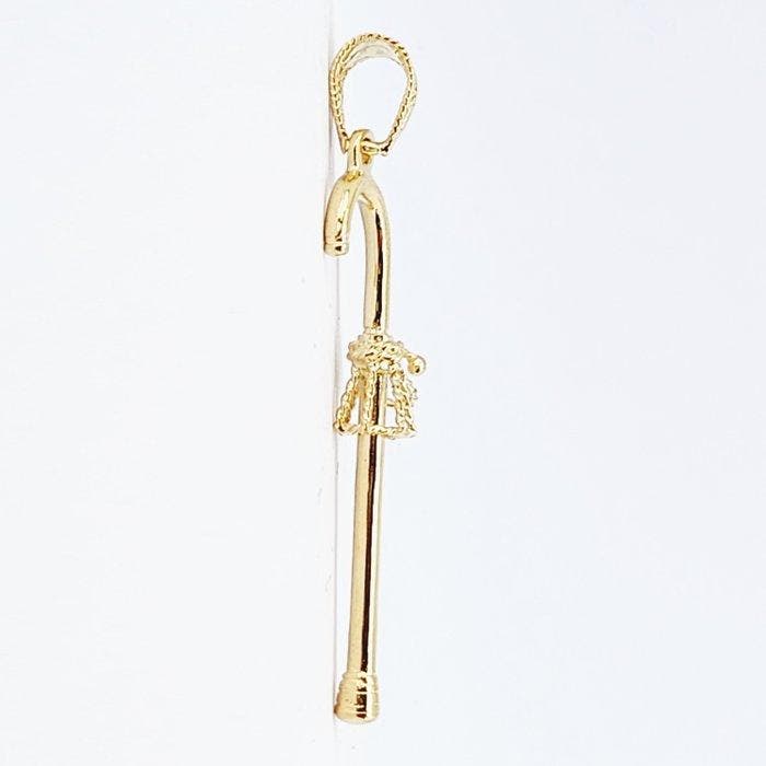 Hanger - 18 karaat Geel goud, Handtassen en Accessoires, Antieke sieraden