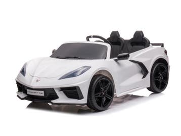 Corvette Stingray, 24 volt 2-persoons elektrische kinderauto, Ophalen of Verzenden, Nieuw, Afstandsbediening