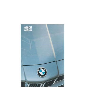 1983 BMW 6 SERIE BROCHURE NEDERLANDS, Nieuw