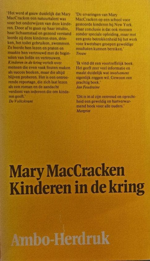Kinderen in de kring 9789026330131 Maccracken, Livres, Livres Autre, Envoi