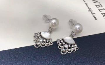 Sans prix de réserve - Boucles doreilles tendance Argent, Handtassen en Accessoires