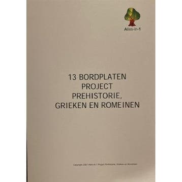 Alles-in-1 Bordplaten A3 Project Prehistorie, Grieken en Rom, Verzenden, Nieuw