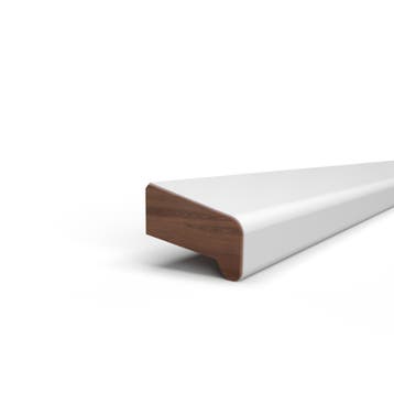 Neuslat 18x60 mm met sponning 5x60 mm-3000 mm, Doe-het-zelf en Bouw, Glas en Ramen, Verzenden, Nieuw