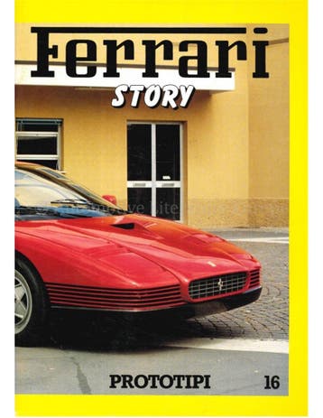 1988 FERRARI STORY PROTOTIPI MAGAZINE 16 ENGELS | ITALIAANS, Nieuw