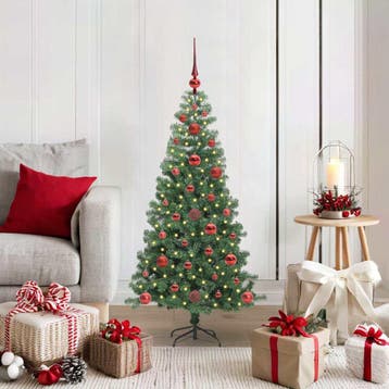 vidaXL Kerstboom Groen 120 cm PVC, Verzenden, Nieuw
