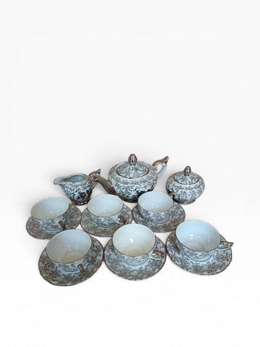 Theeservies - Porselein, Antiquités & Art, Antiquités | Meubles | Tables