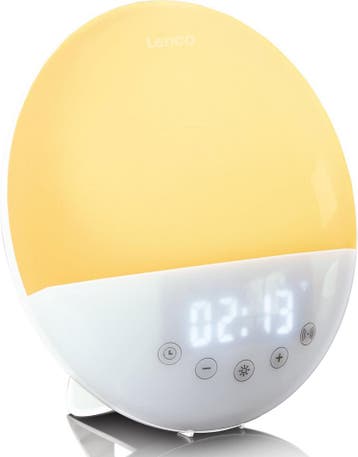 Wekkerradio - Digitale wekker - Alarmklok - Wit - CRW-110WH, Huis en Inrichting, Verzenden, Nieuw