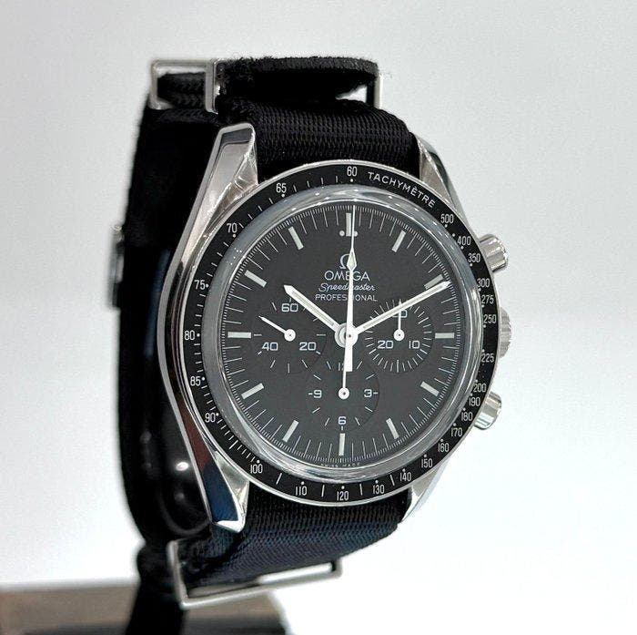 Omega - Speedmaster Professional Moonwatch -, Handtassen en Accessoires, Horloges | Heren