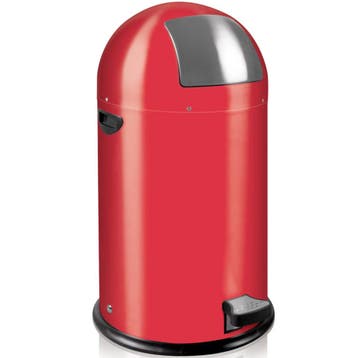 Pedaalemmer | Rood | 33L | Klapdeksel | Ø350x700(h)mm EKO, Verzenden