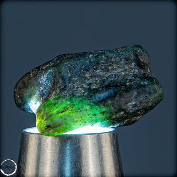 Émeraude verte naturelle colombienne, brute Pierres