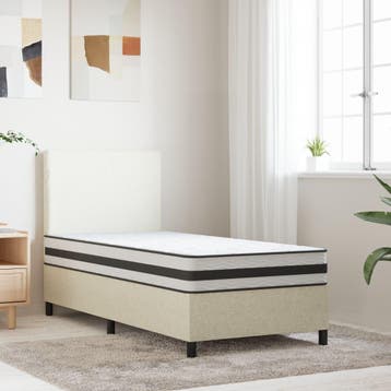 vidaXL Binnenveringmatras middelhard 80x200 cm, Huis en Inrichting, Verzenden, Nieuw