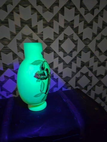 Harrach - Vaas - Opaline glas, Antiquités & Art