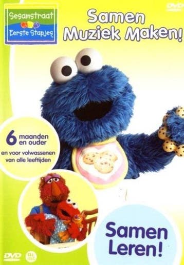 Sesamstraat - Samen Muziek Maken (dvd nieuw), Ophalen of Verzenden, Nieuw in verpakking