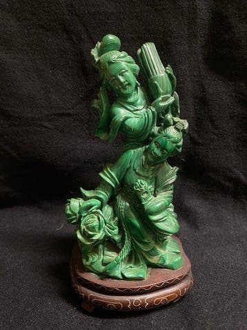 Ma gu - Malachite, Lapis Lazuli - Chine, Antiquités & Art