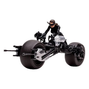 DC Multiverse Vehicle Batpod with Catwoman (The Dark Knight, Ophalen of Verzenden, Nieuw