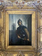 Dutch school (XIX) - Soldaat in harnas