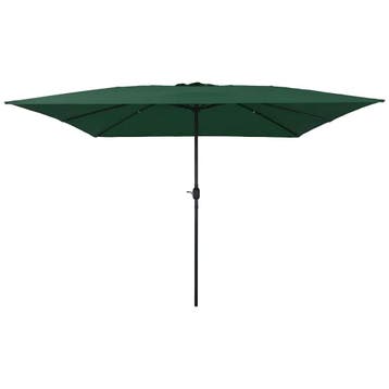 Tuinparasol Groen 295x295cm - 41% korting. Kwalitatief fr..., Tuin en Terras, Verzenden, Gebruikt, 2 tot 3 meter, Overige typen