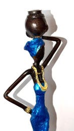 Derme Abdoulaye - sculptuur, Sculpture en bronze –