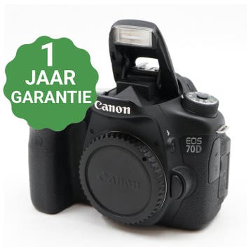 10% korting | Canon EOS 70D body | Tweedehands, Audio, Tv en Foto, Verzenden, Zo goed als nieuw, Canon