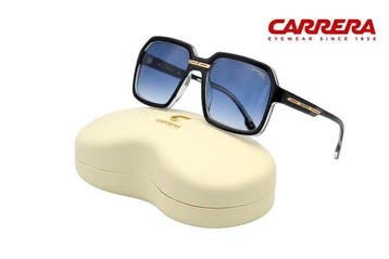 Carrera - Made in Italy VICTORY C08S - Black Acetate Design, Handtassen en Accessoires, Nieuw