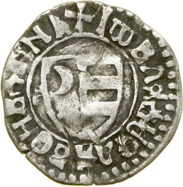 Vorstendom Walachije. Vladislav II. Silver Dinar 1447-1456